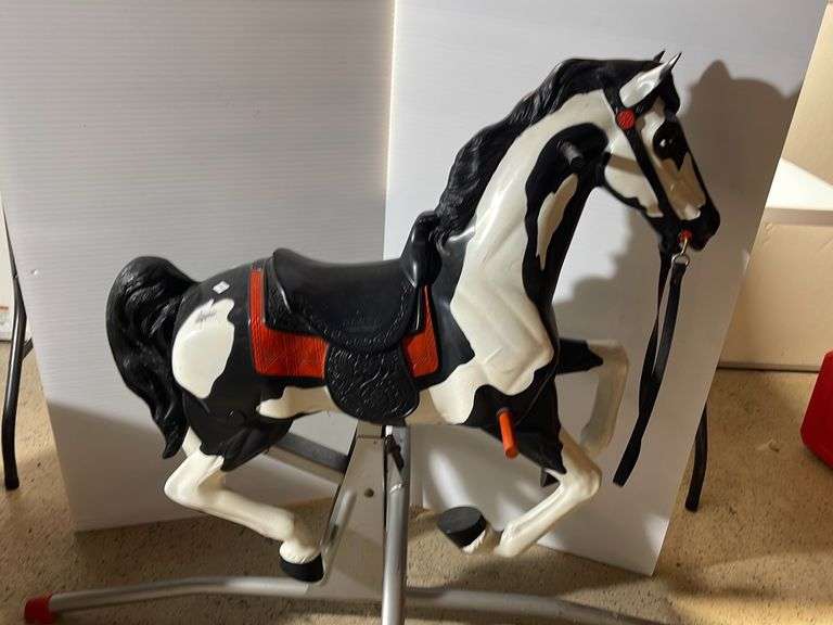 Vintage Jumping Horse