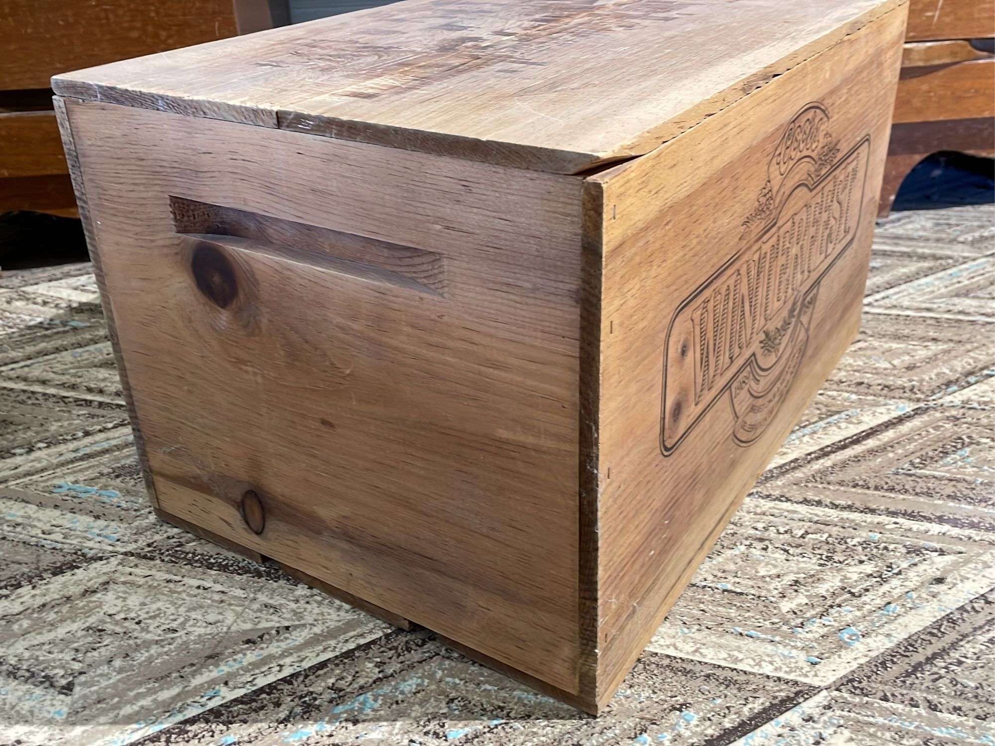 COORS WINTERFEST 1989-1990 WOOD CRATE - Kaufman Realty