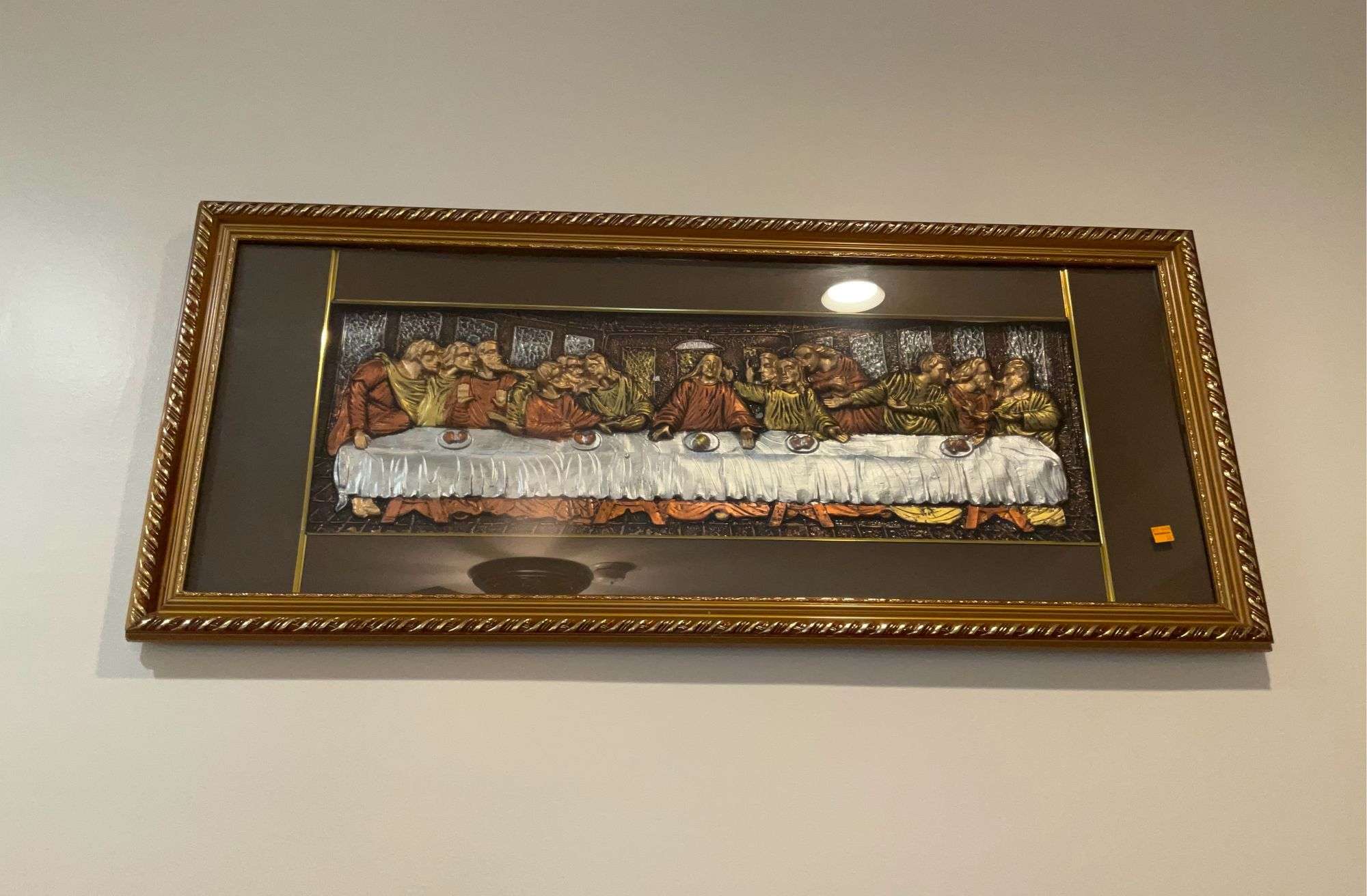 Last Supper 3D Wall Picture - Kaufman Realty & Auctions
