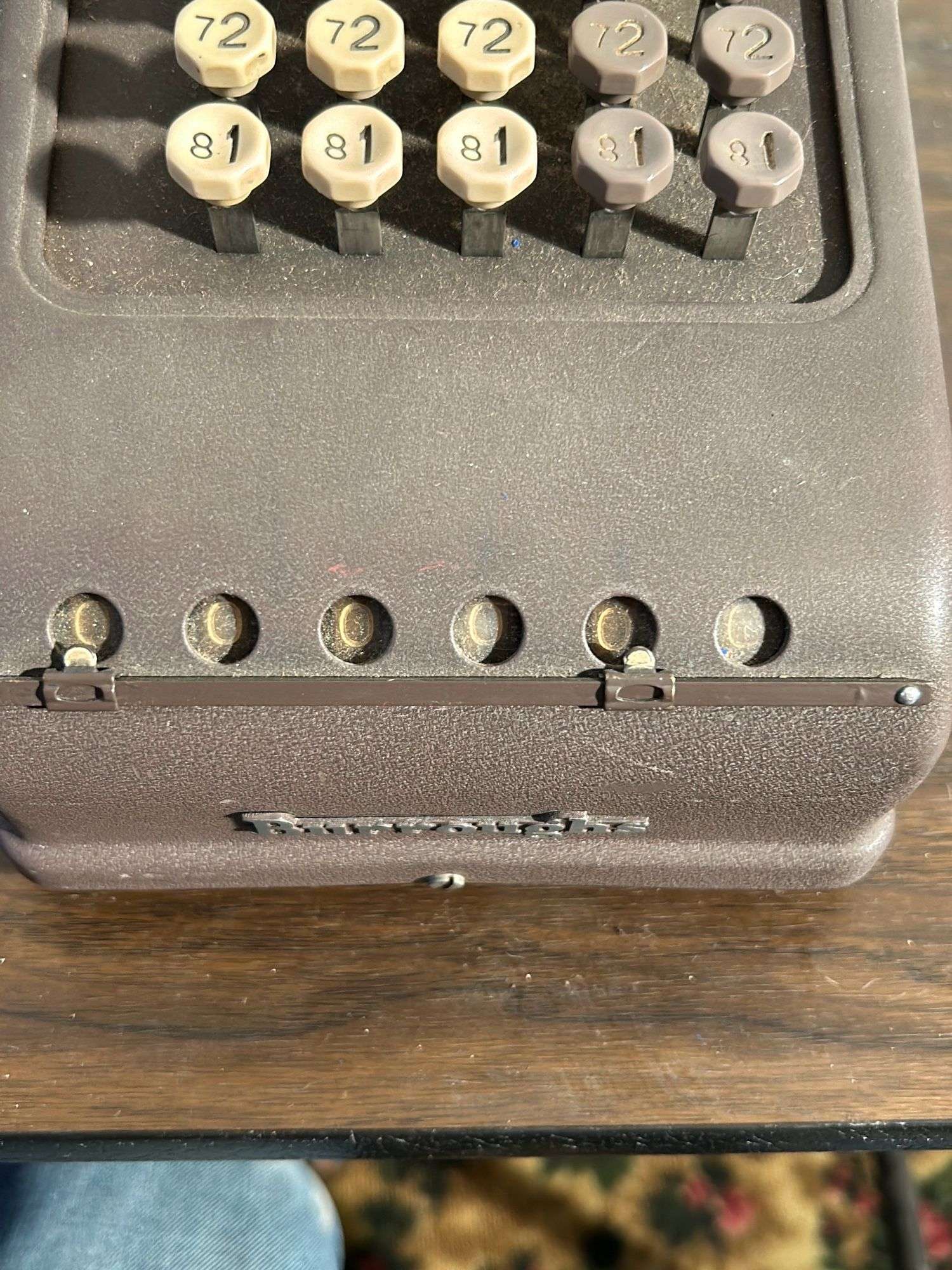 Burroughs adding machine - Kaufman Realty & Auctions