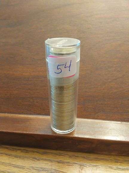 ROLL OF 50 MERCURY DIMES