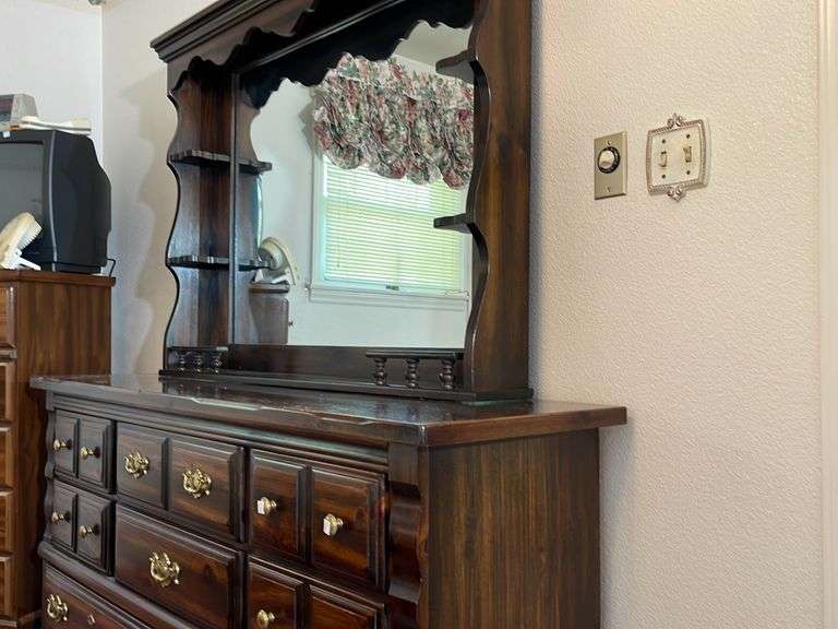 Five Piece Bedroom Suit with Adjustable Bed