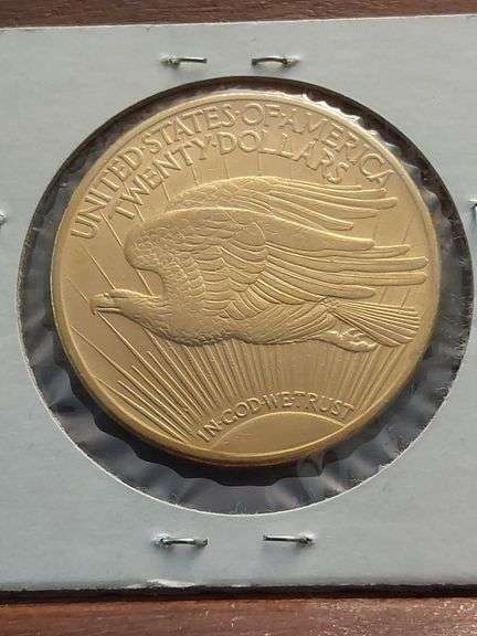 1911D $20. SAINT GAUDENS GOLD PIECE UNC