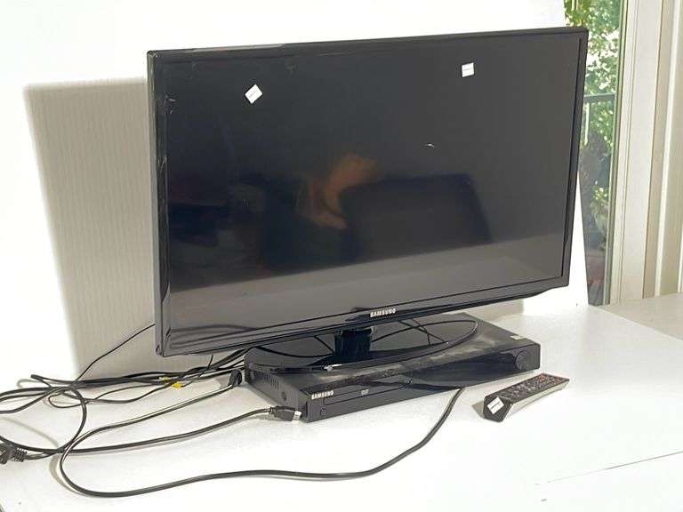 Samsung TV and DVD Player
