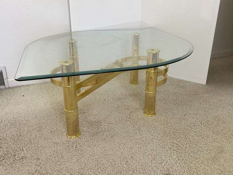 Glass Top Coffee Table
