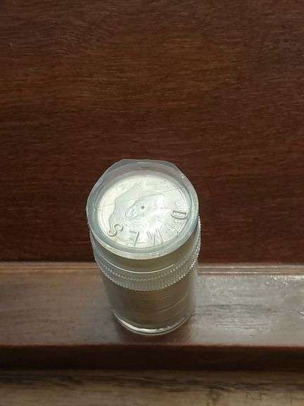 LOT OF 25-1964 ROOSEVELT DIMES UNC