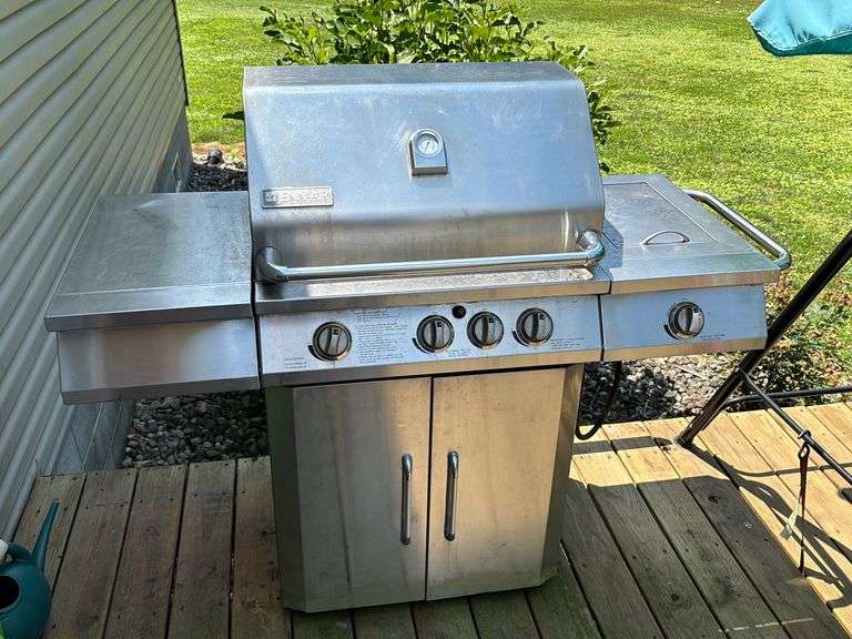 JennAir Natural Gas 4 Burner Grill Kaufman Realty & Auctions