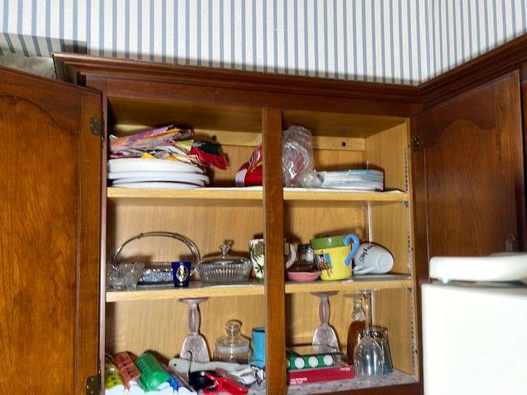 Contents of Cabinets