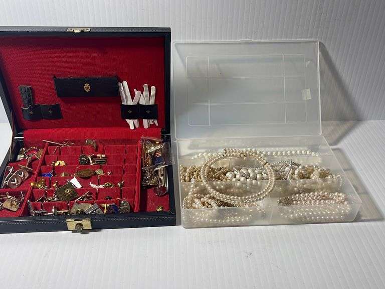 Cufflinks and Necklaces