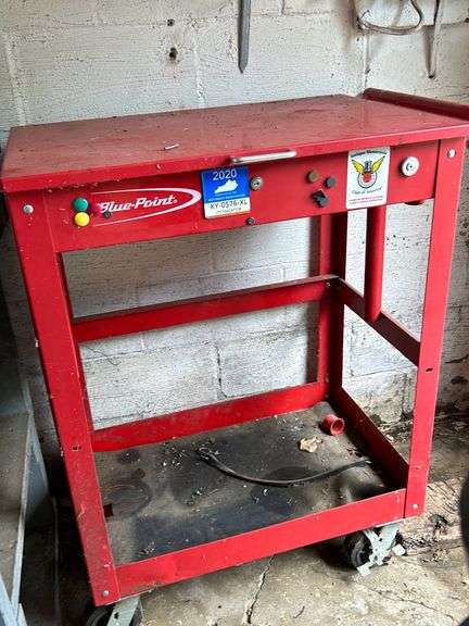 Blue Point work cart - Kaufman Realty & Auctions