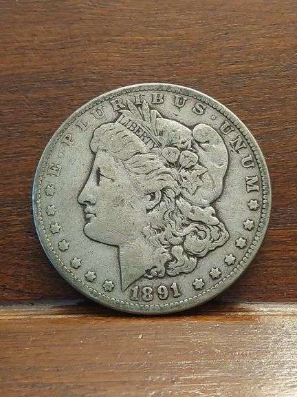 1891CC MORGAN DOLLAR