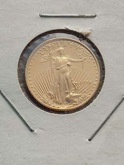 1996 1/10TH. OZ. GOLD EAGLE BU