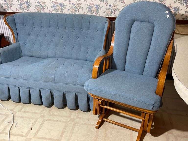 Loveseat and Rocking Chair