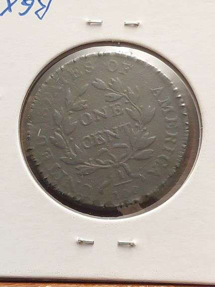 1802 NO STEMS LARGE CENT VF DETAILS