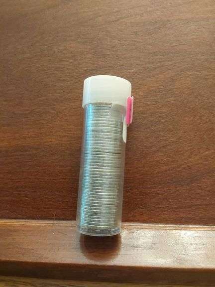 ROLL OF 50 MERCURY DIMES