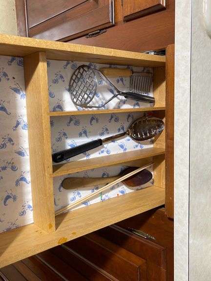 Contents of Drawers and Cabinet