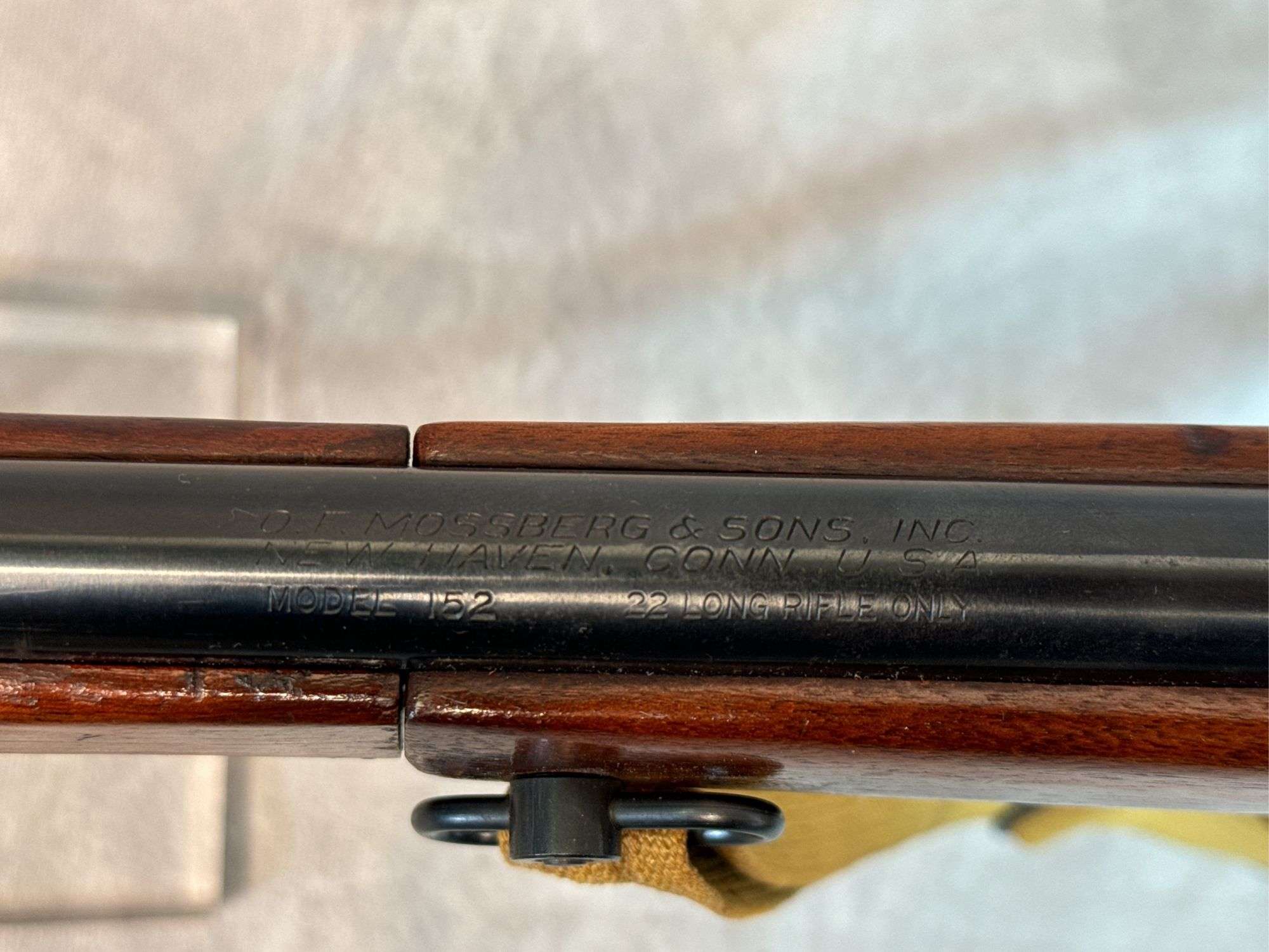 Mossberg & Sons Model 152 .22 LR ser#N/A - Kaufman Realty & Auctions