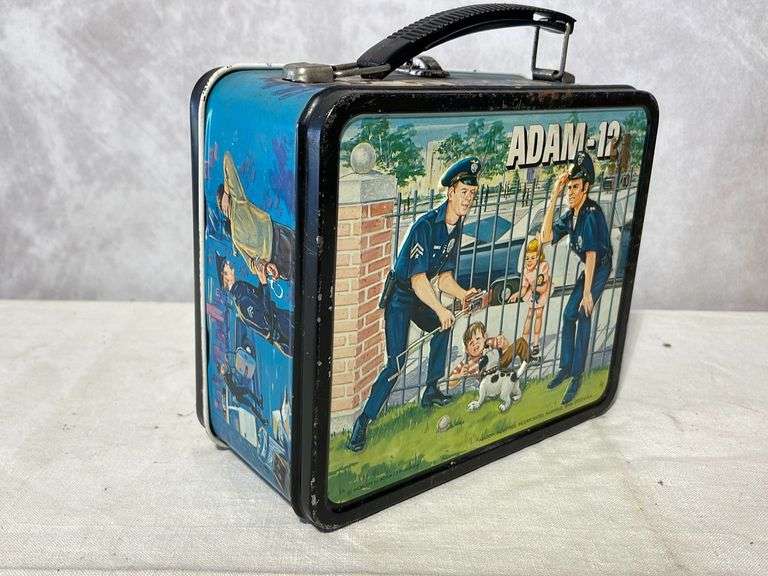 Vintage Adam - 12 metal lunchbox - Kaufman Realty & Auctions