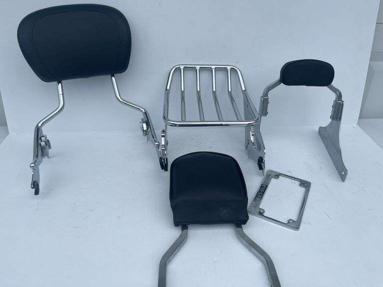 Motorcycle Back Rest and Luggage Rack