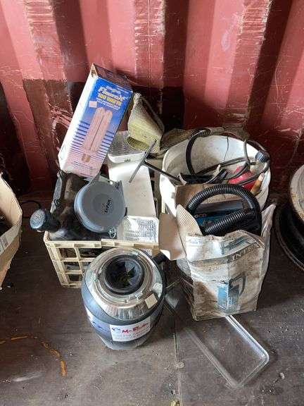 Pump, Garbage Disposal, Small Torch, misc parts