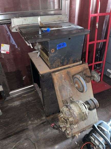 Montgomery Ward Table Saw and Motor
