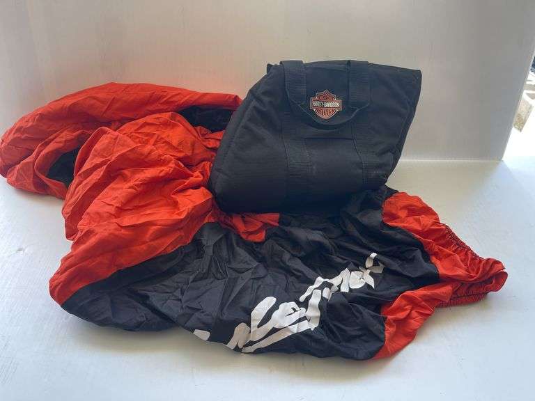 Harley Davidson Cover and Harley Davidson Luggage Bag