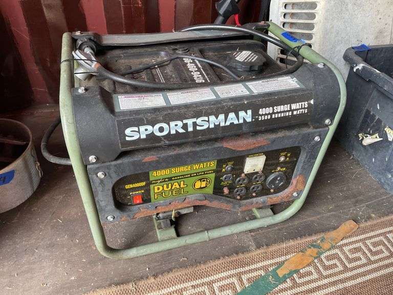 Sportsman 4000 Watt Dual Fuel Generator
