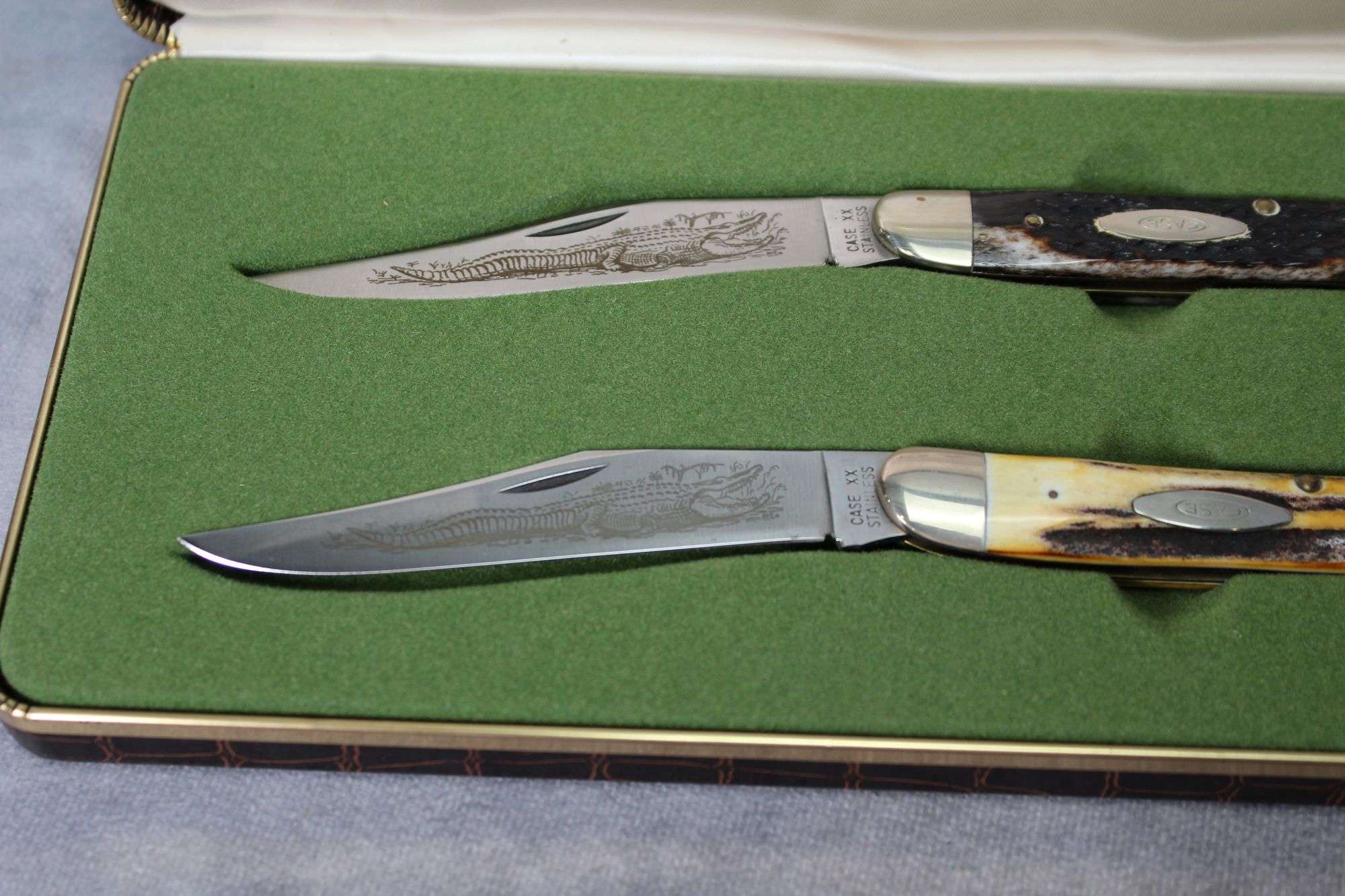 1978 CASE XX GATOR TOOTHPICK SET - Kaufman Realty & Auctions