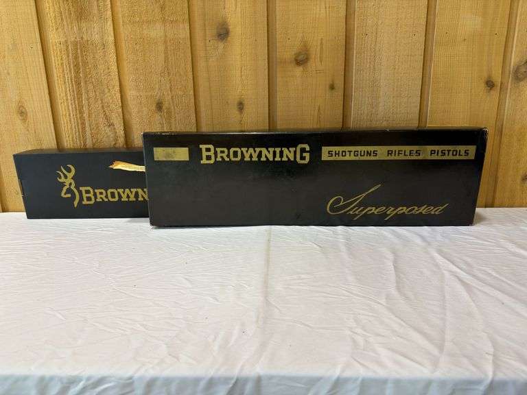 (2) Browning Gun Boxes