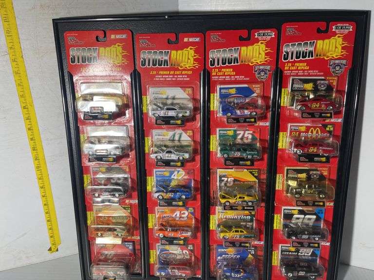 Racing Champions Die Cast Cars on Hanging Display - Kaufman Realty ...