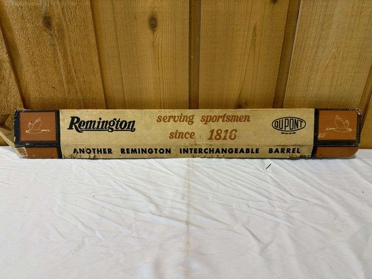 Remington Barrel Box