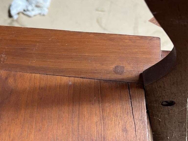 Walnut Amish Made Baby Cradle