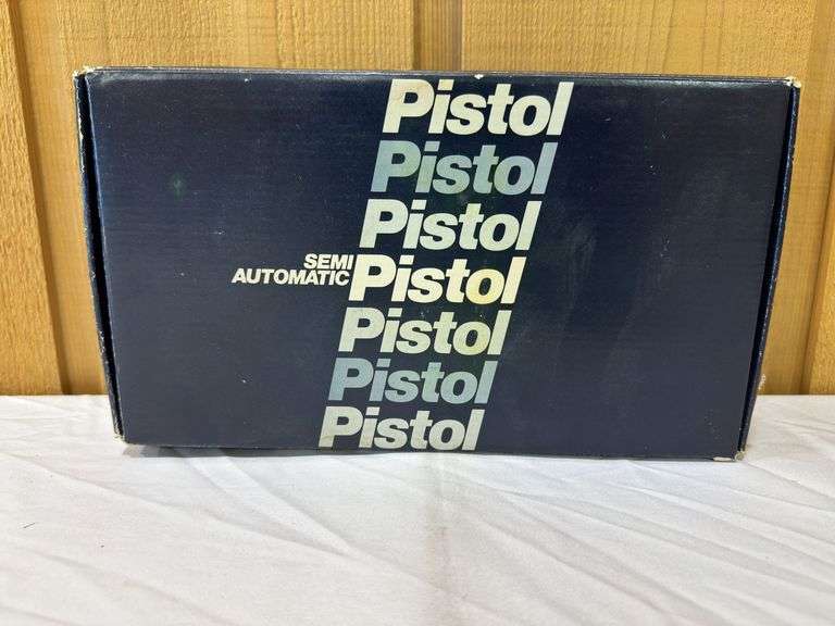 Smith and Wesson Hand Gun Box