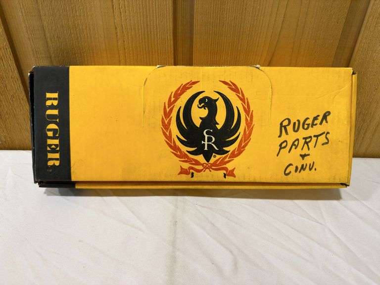 Ruger Hand Gun Box with Parts