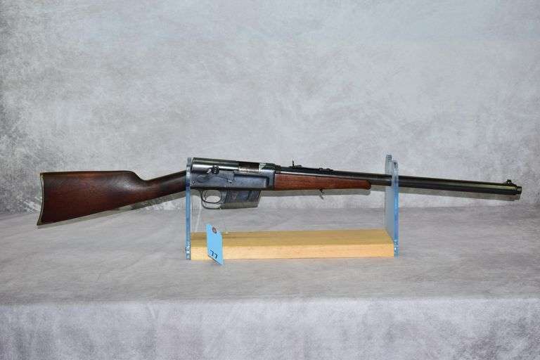 Remington Mod 8 Cal .35 Rem - Kaufman Realty & Auctions