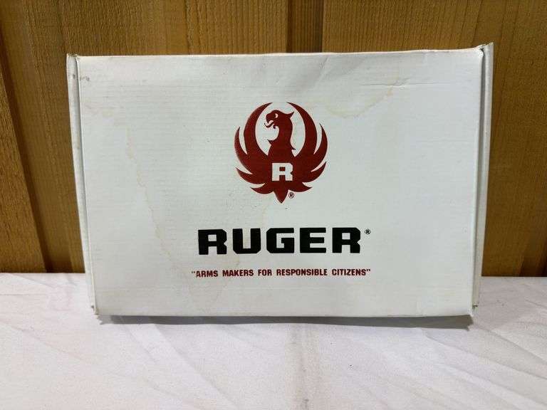 Ruger 9MM Luger Box with Lock and Soft Cover Case