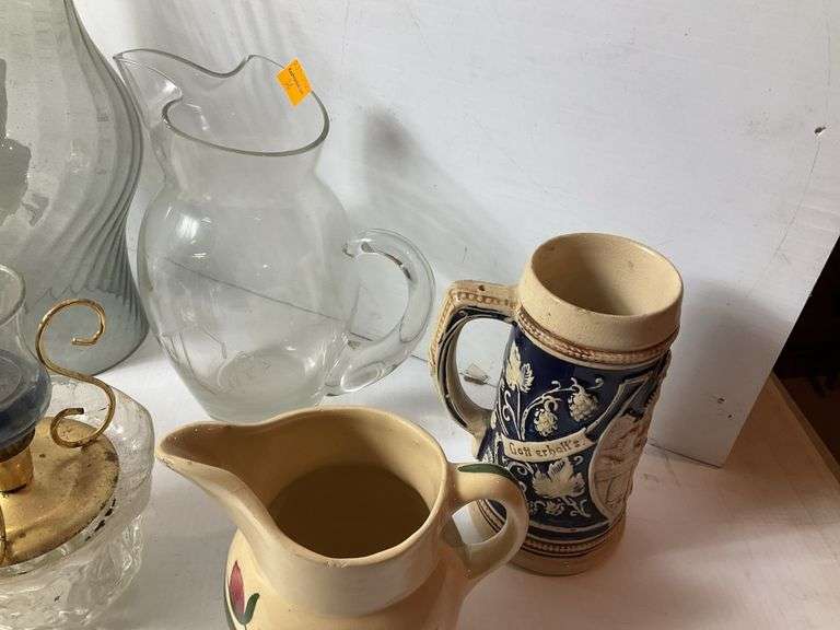 Assortment of Glass Items