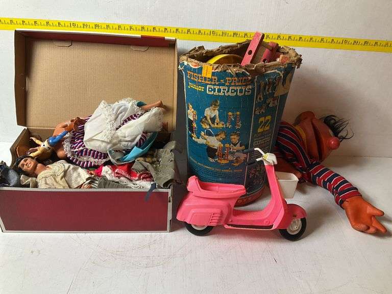 Assortment of Vintage Toys