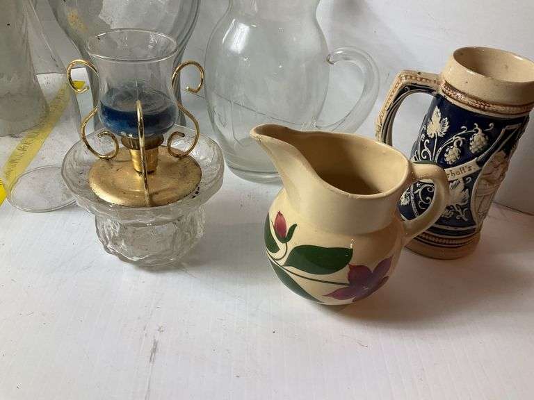 Assortment of Glass Items