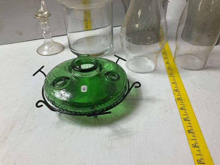 Assortment of Glass Items