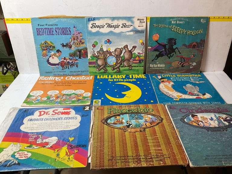9 Children’s Record Albums