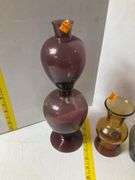 Blenko Vases, Crackle Glass Vase