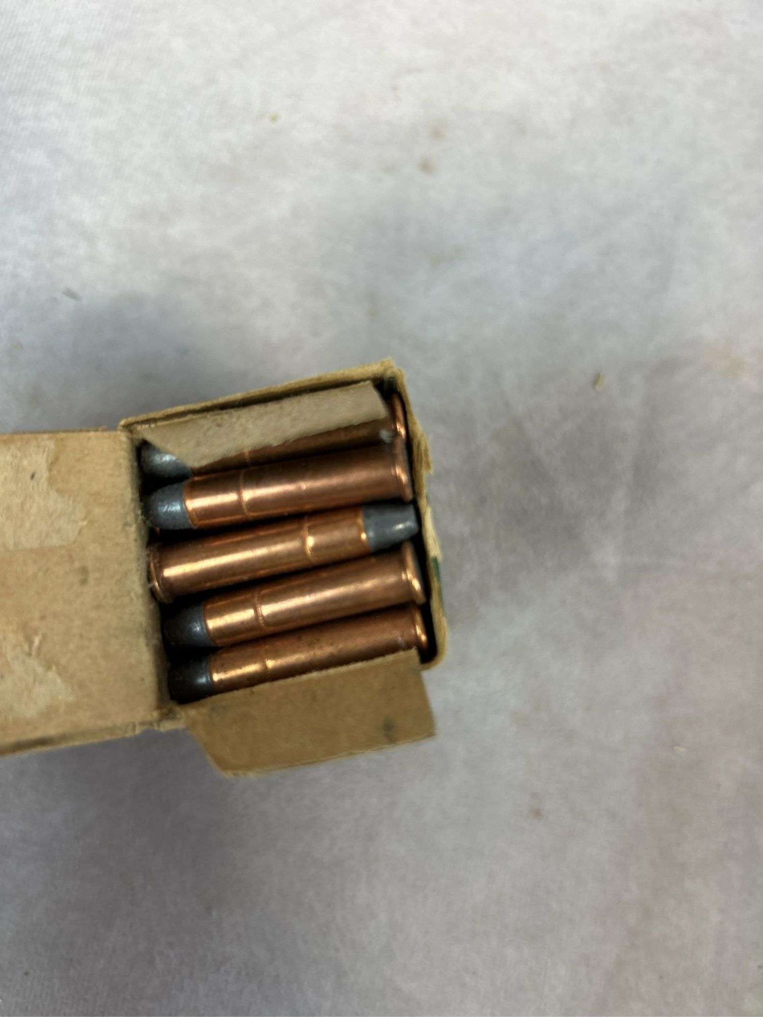 Full Box of Vintage Remington 25 Stevens Rimfire
