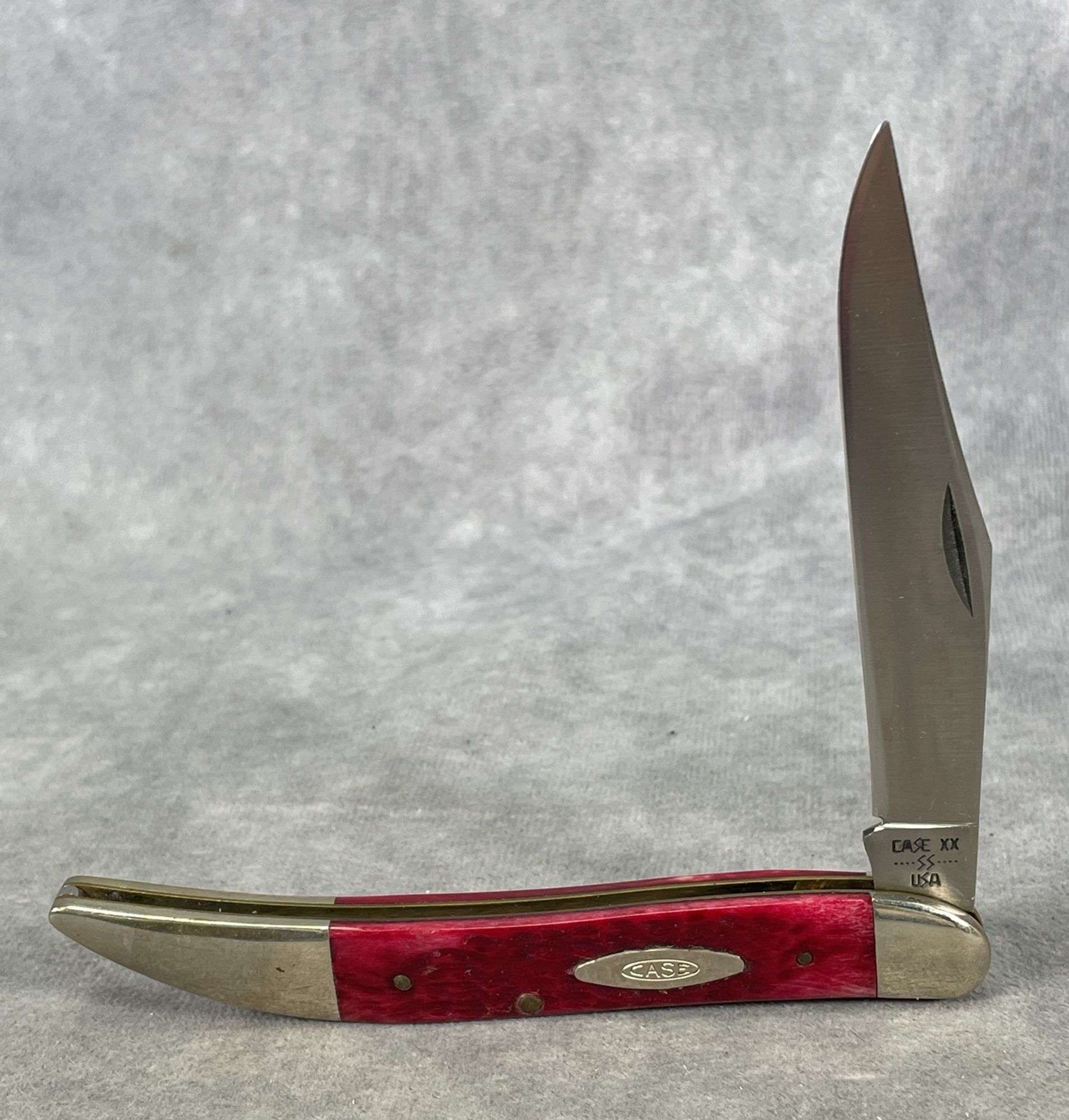 1982 CASE XX RED BONE LARGE TOOTHPICK