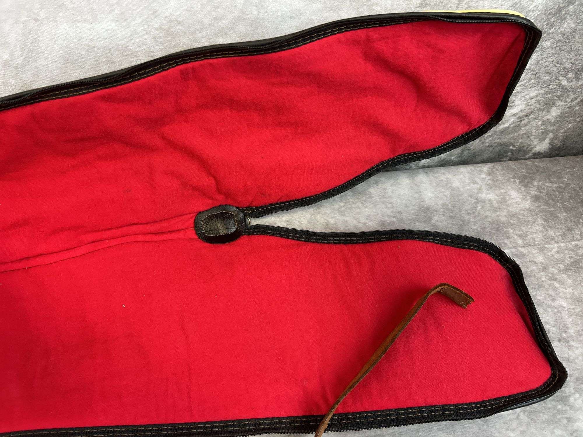 (2) Soft Gun Cases - Brown Case is in rough condition