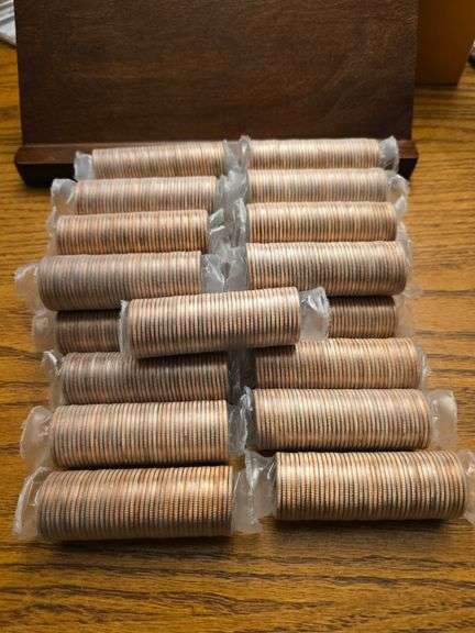 25 ROLLS NORTH DAKOTA STATE QUARTERS BU