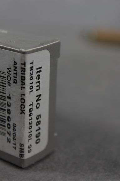 2017 CASE TRIBAL LOCK ANTIQUE BONE TB612010L