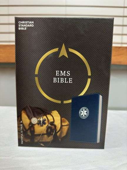 CSB Doctors Bible Black Leather Touch, CSB EMS Bible Navy LeatherTouch