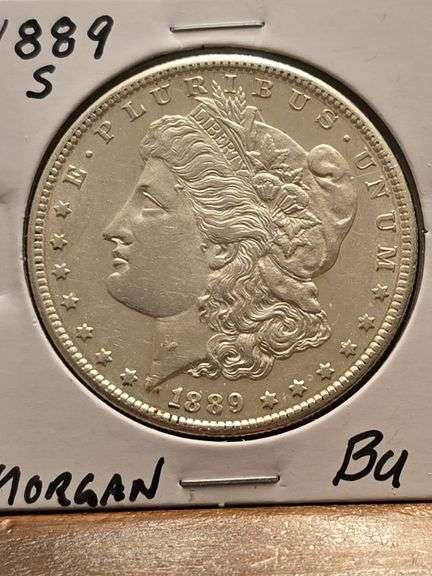 1889S MORGAN DOLLAR BU