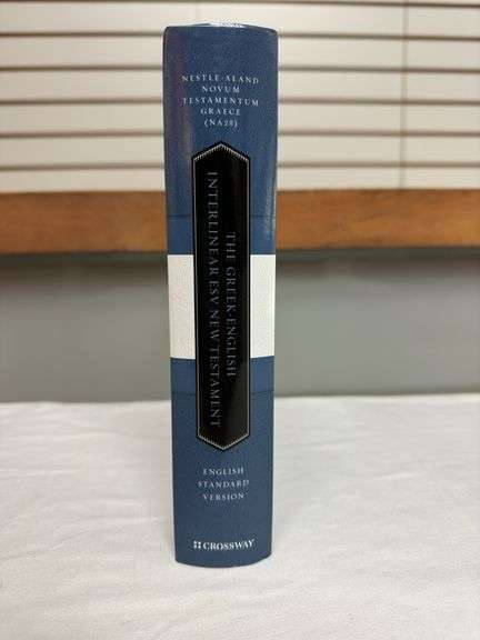 The Greek-English Interlinear ESV New Testament Hardcover